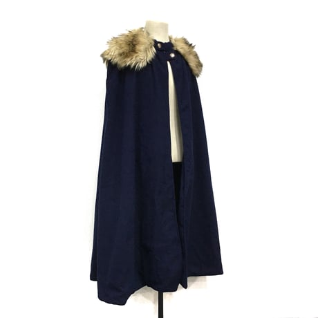 ロングマント・ポンチョ ポンチョ コート マント ケープ ロング丈 フリース (ポンチョ