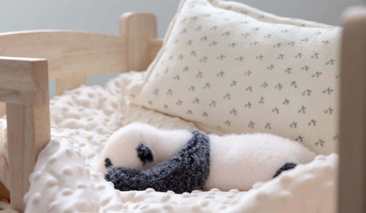 【1/25まで】シャンシャン　ぬいぐるみ 熊猫工場（Panda Factory）】シャンシャン 生後22日 開眼or閉眼