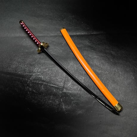 【MDD・43cm用武具】日本刀　金属製スケール模型