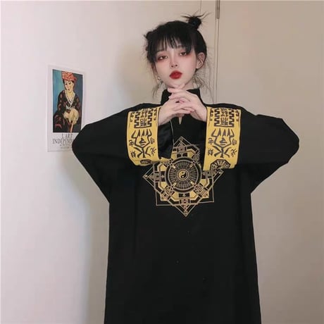 男女兼用！中華道士風上着