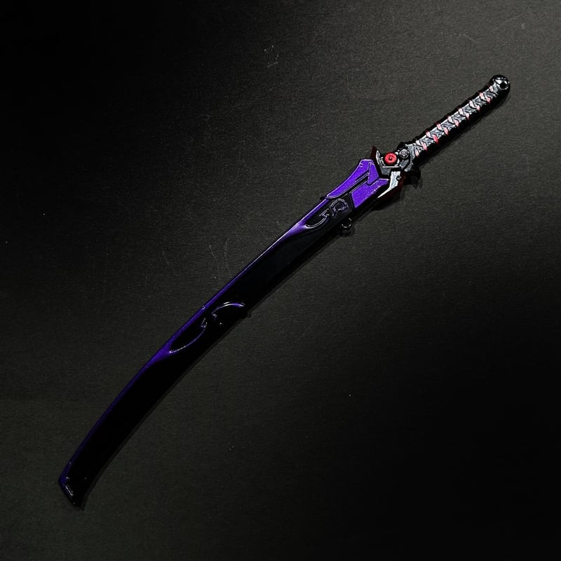 MDD用武具】サイバーパンク風・サムライソード・日本刀・1/4スケール