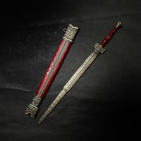 『定秦』22㎝　剣　金属製スケール模型