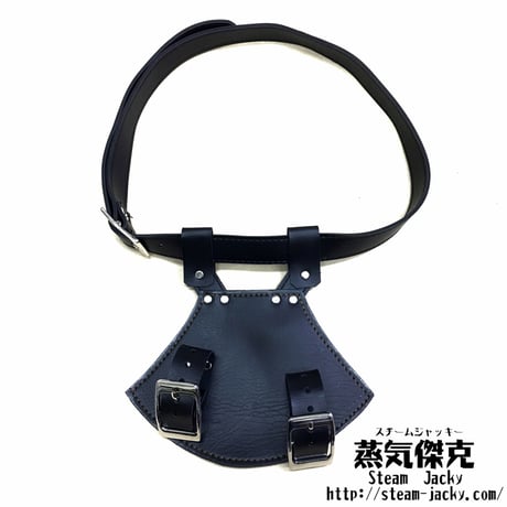 【ブラック・ブラウン】ソードベルト 刀 剣 ホルダー レザー 剣帯 腰用 演劇用 コスプレ用 舞台衣装 調整可能 ベルト付き (1本用)