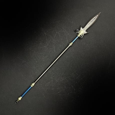 【22cmドール用武具】槍　金属製スケール模型  l-013