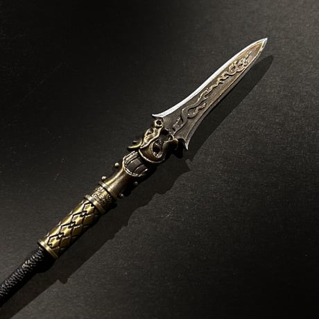【22cm】ドール用武具　槍　金属製スケール模型  l-008