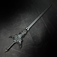 『輪廻』約22㎝　長剣　金属製スケール模型