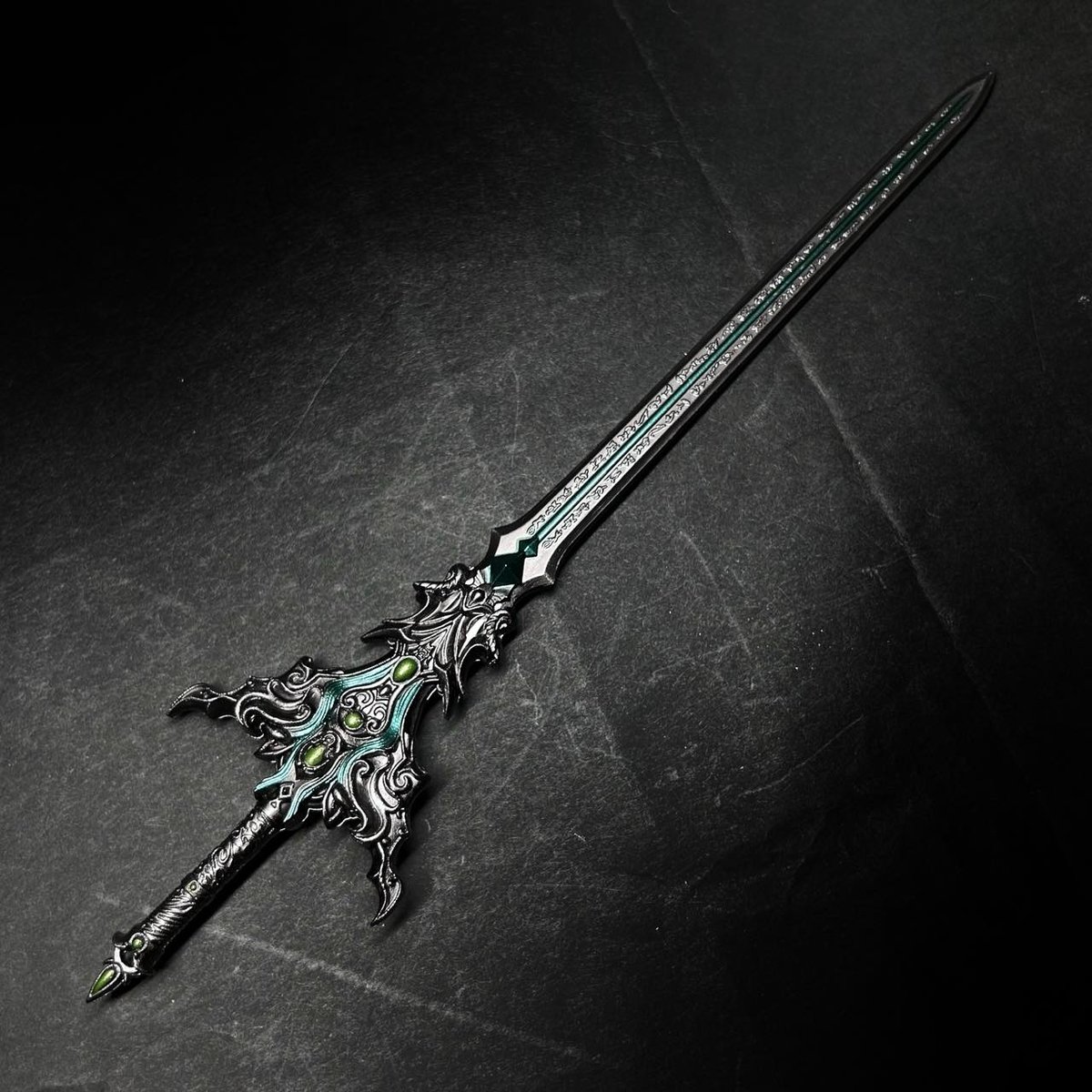 輪廻』約22㎝ 長剣 金属製スケール模型 | ジャッキーの隠れ家（Jacky