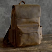 アンティーク風 本革 レザー メンズ リュックサック 牛革製品