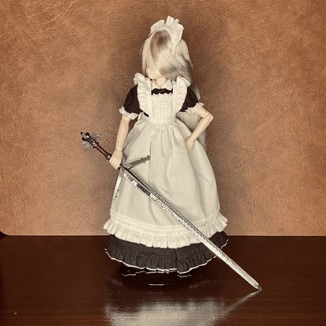 『湖女』22cm　剣　金属製スケール模型  s-004