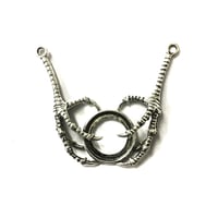 【鴉の宝物】アクセサリー素材　シルバーカラー