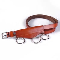 【ブラウン】ホルダー付きベルト