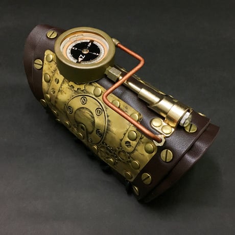 【スチームパンク】導きのアームガード　コンパス付き