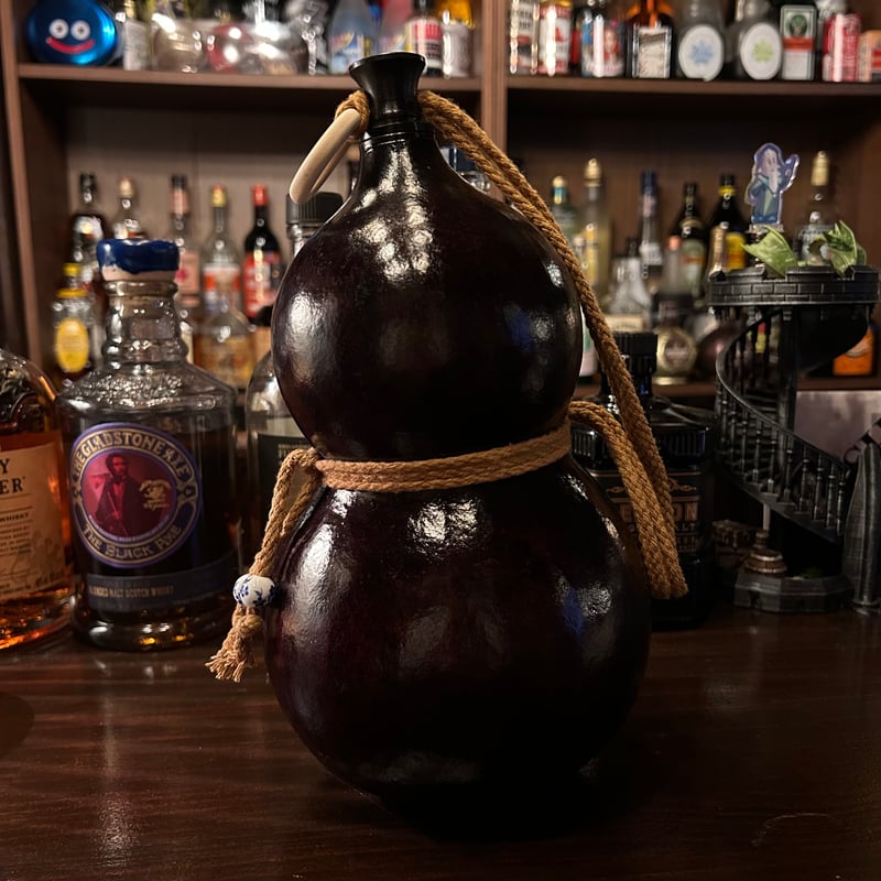 職人の名工逸品】お酒の瓢箪（ひょうたん）加工済み品 水筒