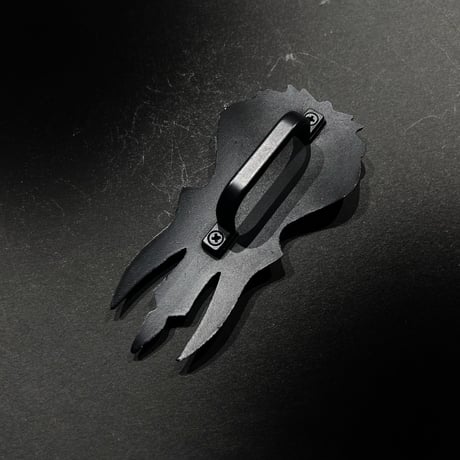 『盾・血雲』約10.5㎝　長刀　金属製スケール模型