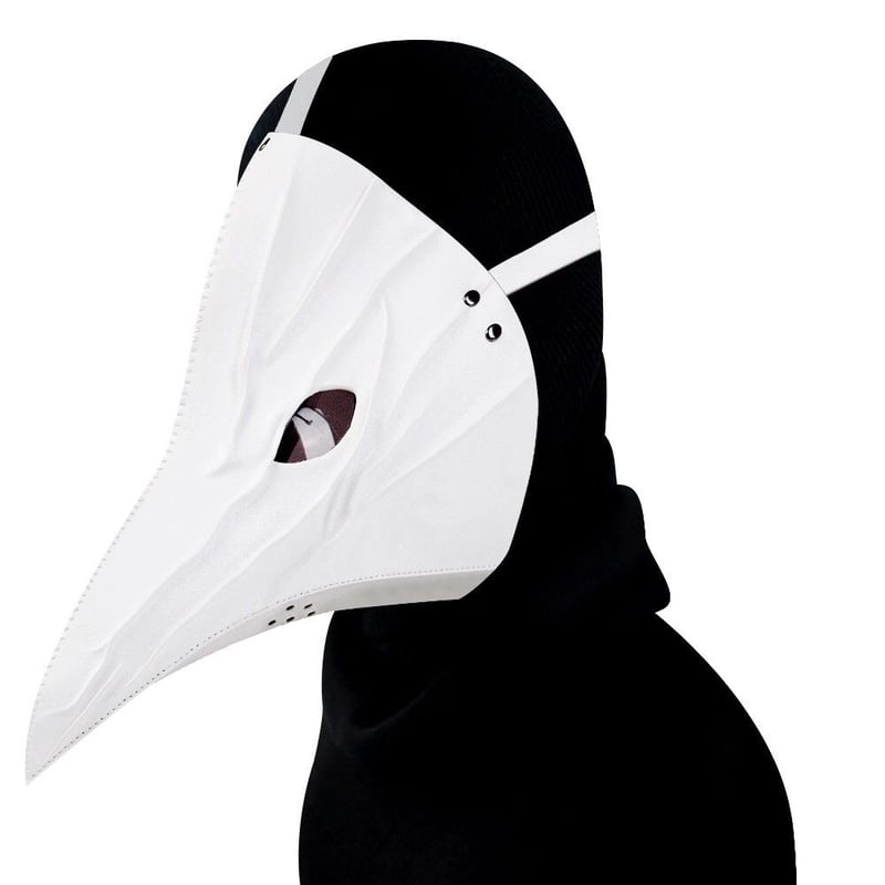 ホワイト】目つきの悪いペスト防護マスク | ジャッキーの隠れ家（Jacky