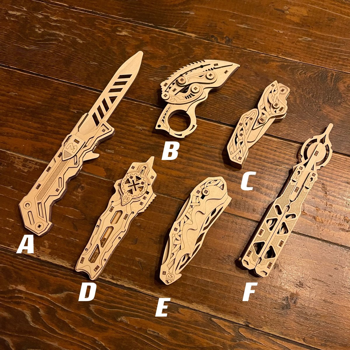 木製 クラフトトランスナイフ 完成品 | ジャッキーの隠れ家 木製 クラフトトランスナイフ 完成品 | ジャッキーの隠れ家