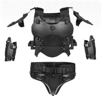 『ARMOR SUIT』ブラック　胴・肩・腕・腰・股　セット　MOLLEシステム対応