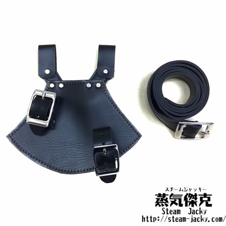 【ブラック・ブラウン】ソードベルト 刀 剣 ホルダー レザー 剣帯 腰用 演劇用 コスプレ用 舞台衣装 調整可能 ベルト付き (1本用)