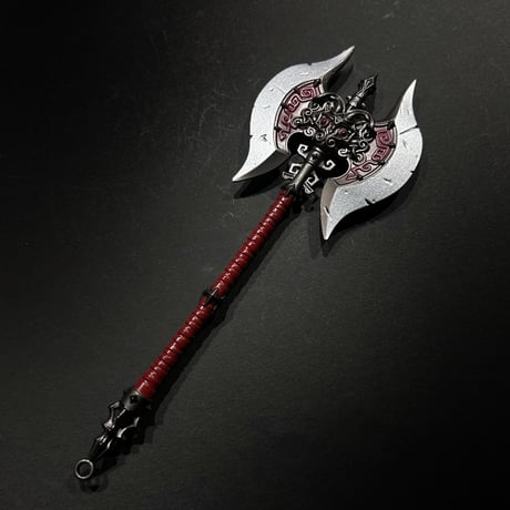 『戦斧・煉獄』約17㎝　金属製スケール模型