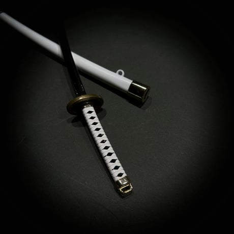 『日本刀・一文字』約22㎝　長刀　金属製スケール模型