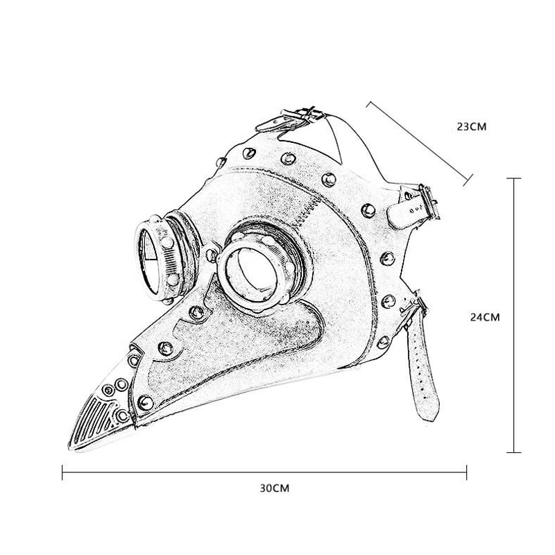 ペスト防護マスク スチームパンク風 | ジャッキーの隠れ家（Jacky