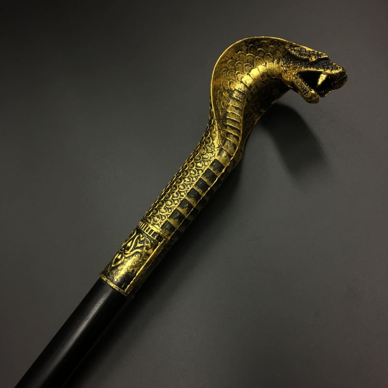 極上獅子の杖　約90㎝970g 東Y8-0706☆2F 金蛇の杖 82cm | ジャッキーの隠れ家（Jacky'sHideout）
