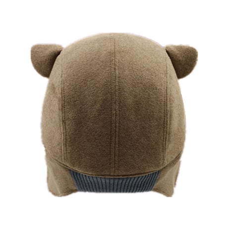 動物耳の帽子