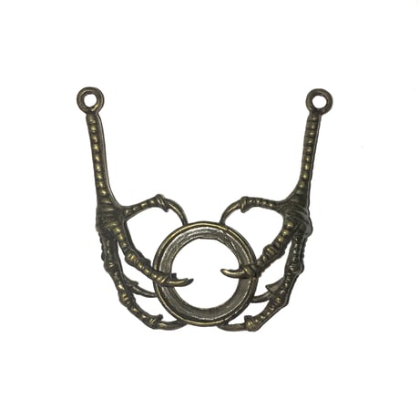 【鴉の宝物】アクセサリー素材　ブロンズカラー