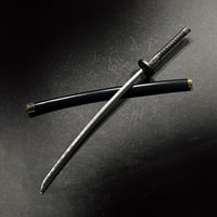 『日本刀・秋霜』約25㎝　長刀　金属製スケール模型