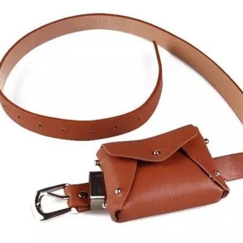chanさま　　chiiibag ベルト　ブラウン chanさま chiiibag ベルト ブラウン