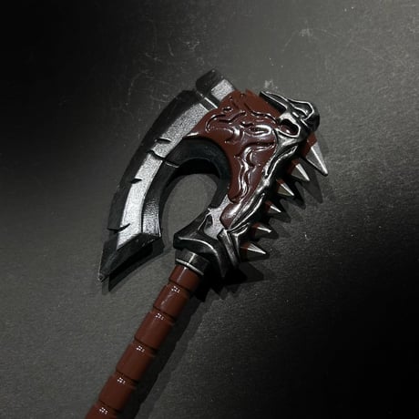 『戦斧・ブラッドクライ』約18㎝　金属製スケール模型