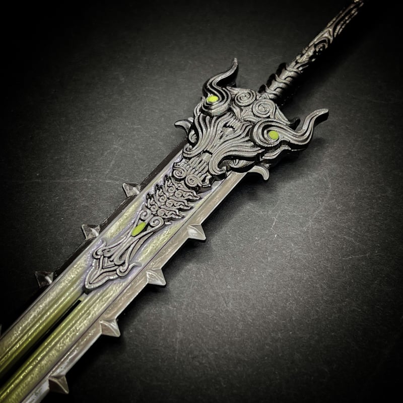 聴涛』22cm大剣 金属製スケール模型 s-017 | ジャッキーの隠れ家