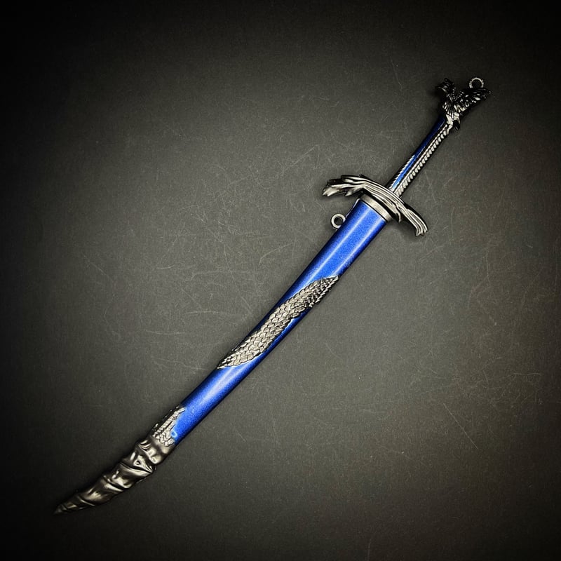 龍鱗』22cmブレード 金属製スケール模型 s-021 | ジャッキーの隠れ家