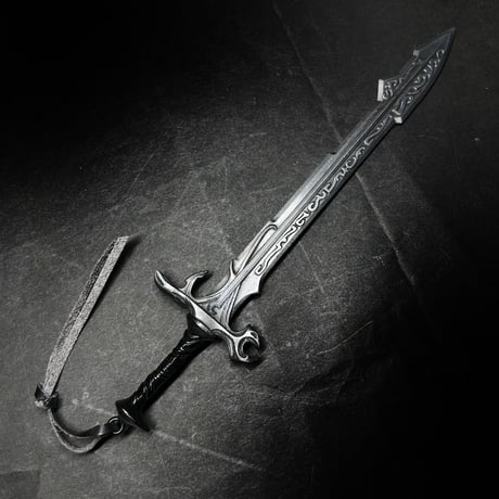 『滅速』約22㎝　長剣　金属製スケール模型