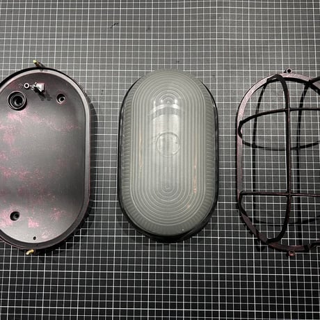 【委託販売品】船舶風壁掛けライトカバー