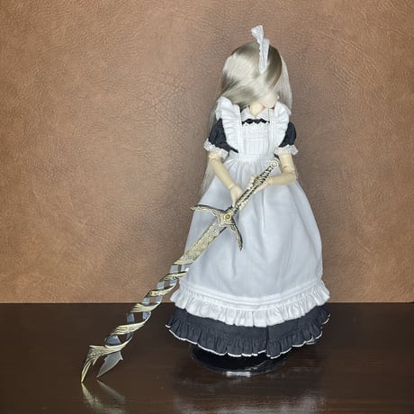 『神祈狩猟』22cm両手大剣　金属製スケール模型  s-011