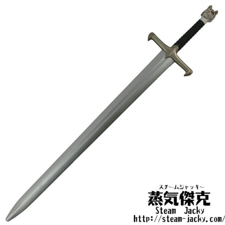 【111cm】狼のロングソード　Wolf Long Sword　ポリウレタン材質