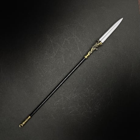 【22cmドール用武具】槍　金属製スケール模型  l-015