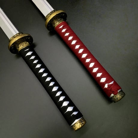 日本刀 直刀　104cm　紅・黒