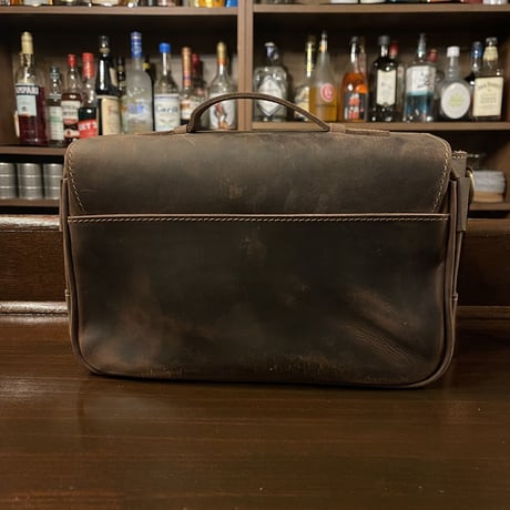 本革製鞄　スリング付き　28x17x14cm 軽めカメラケース