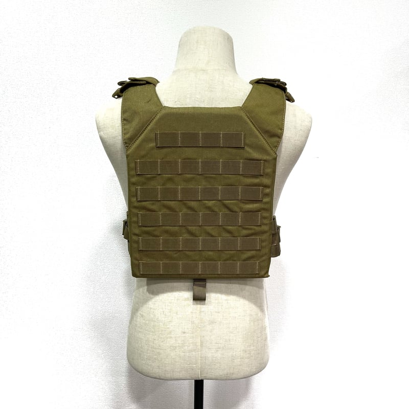 MOLLEシステムグローインプロテクターアーマーベスト　カーキ MOLLEシステムグローインプロテクターアーマーベスト カーキ