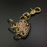 本革製キーホルダー