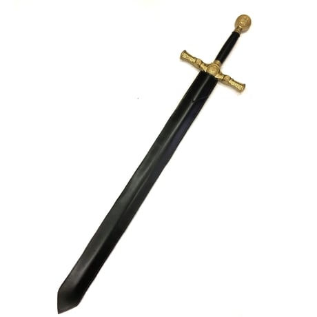 【鞘】ロングソード用　合皮製品　ブラック