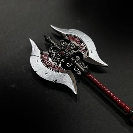 『戦斧・煉獄』約17㎝　金属製スケール模型