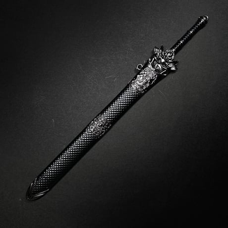 『鱗』22㎝　剣　金属製スケール模型