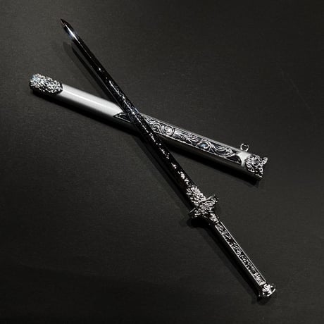 『霜華』約22㎝　長剣　金属製スケール模型