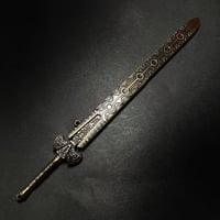 『飛虹』約22㎝　長剣　金属製スケール模型