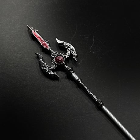 『戦槍・星劫』約22㎝　金属製スケール模型