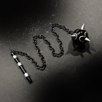 『流星錘』約51㎝　長刀　金属製スケール模型