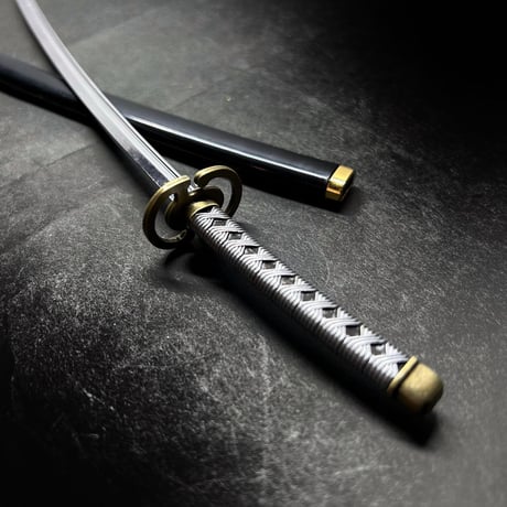 『日本刀・神槍』約26㎝　長刀　金属製スケール模型